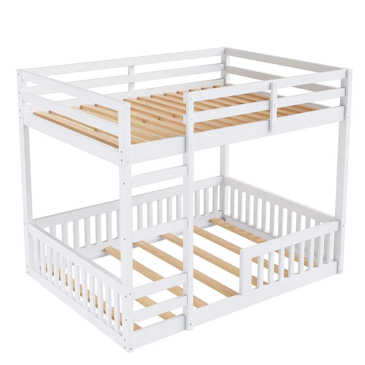 Stylish Bunk Bed With Ladder And Guardrails by HouseOfZazla