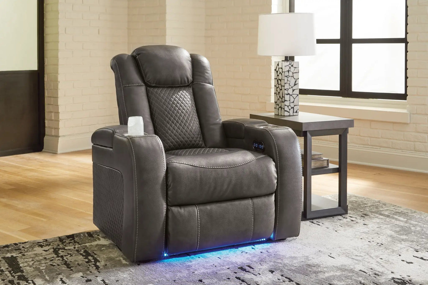 Fyne-dyme - Power Recliner/Adj Headrest by Unique Piece Furniture