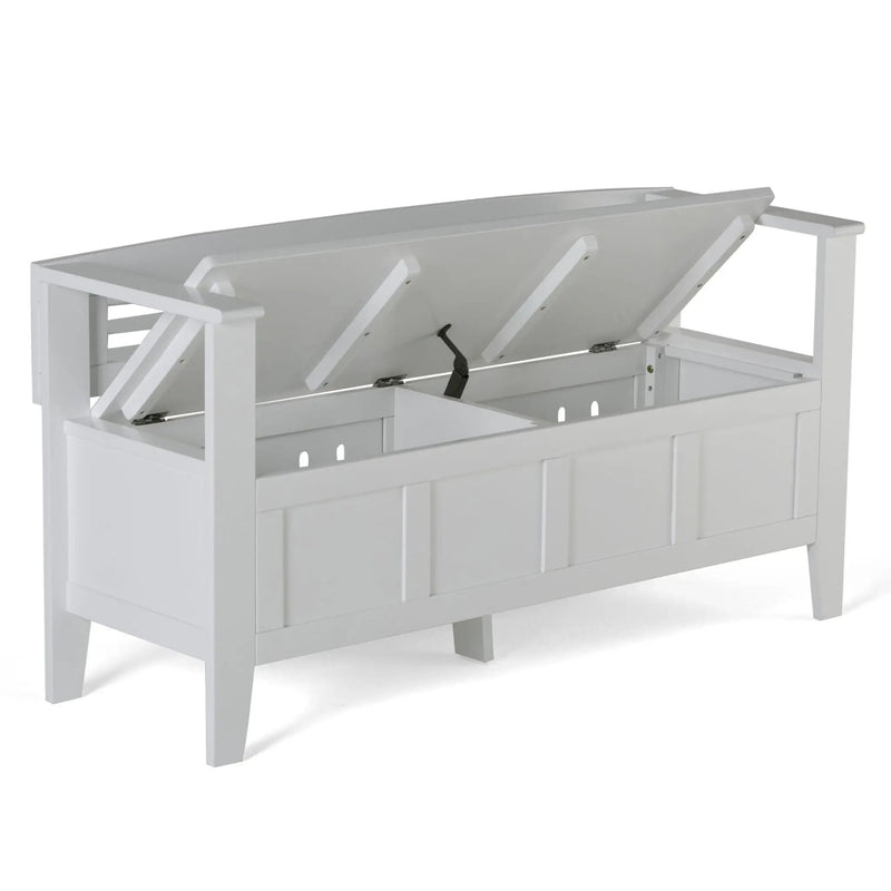 Adams - Entryway Storage Bench Handcrafted by Unique Piece Furniture