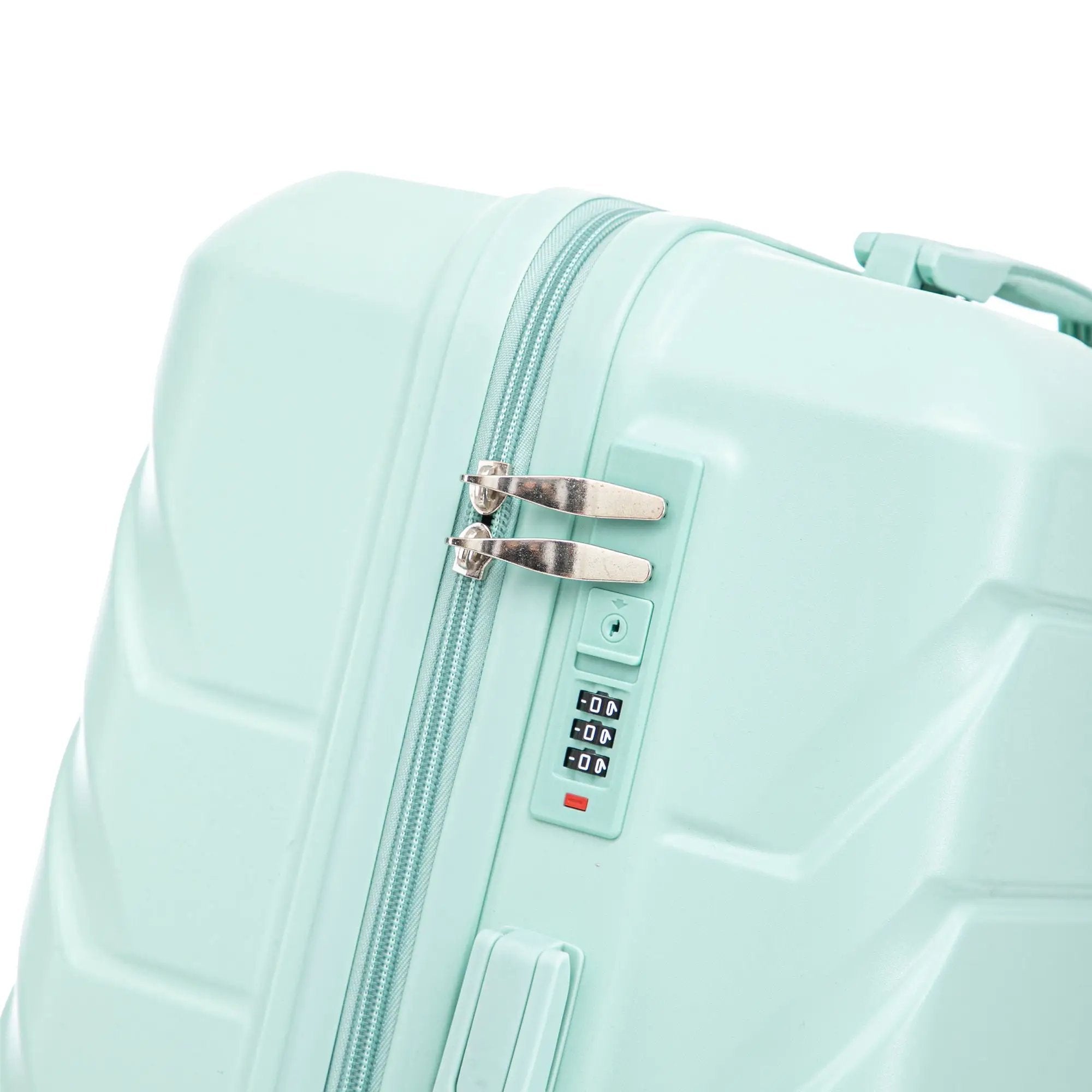3 Pieces Set 20" / 24" / 28" Spinner Wheel Luggage With Combination Lock by HouseOfZazla