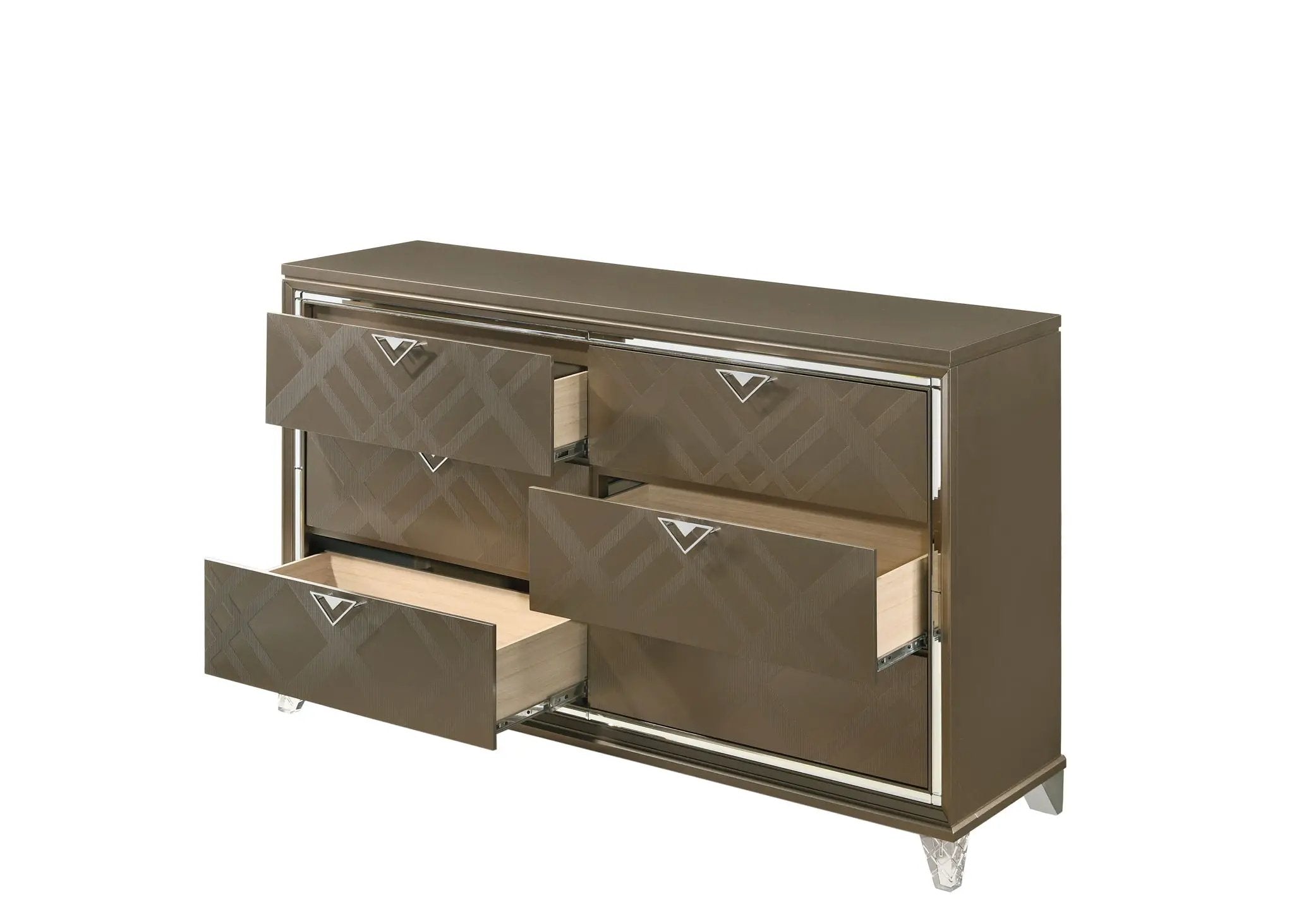 Skylar - Dresser - Champagne by HouseOfZazla