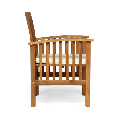 7-Piece Acacia Wood Outdoor Dining Set by HouseOfZazla