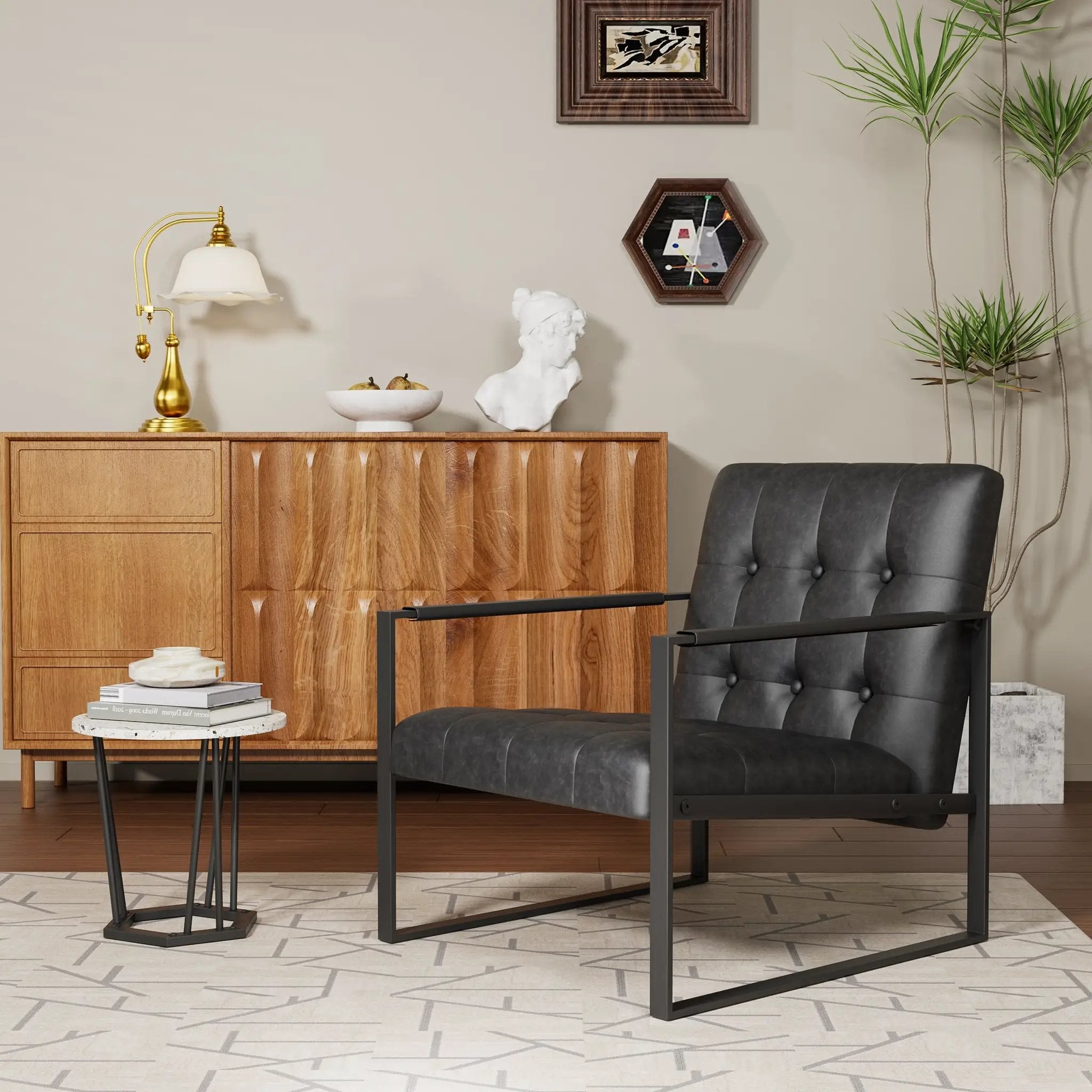 Modern Upholstered Accent Chair by HouseOfZazla