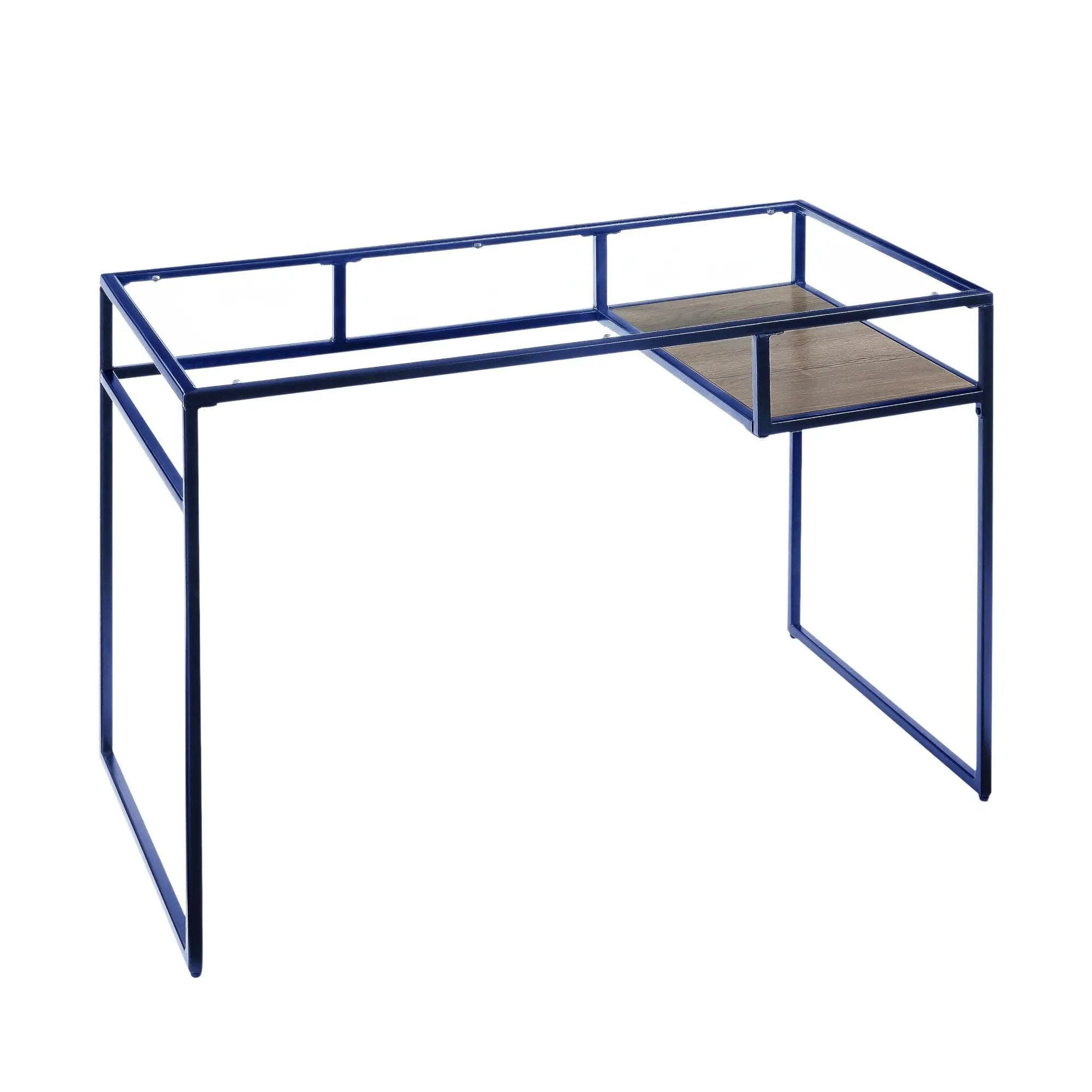 Yasin - Glass Top Writing Desk by Unique Piece Furniture