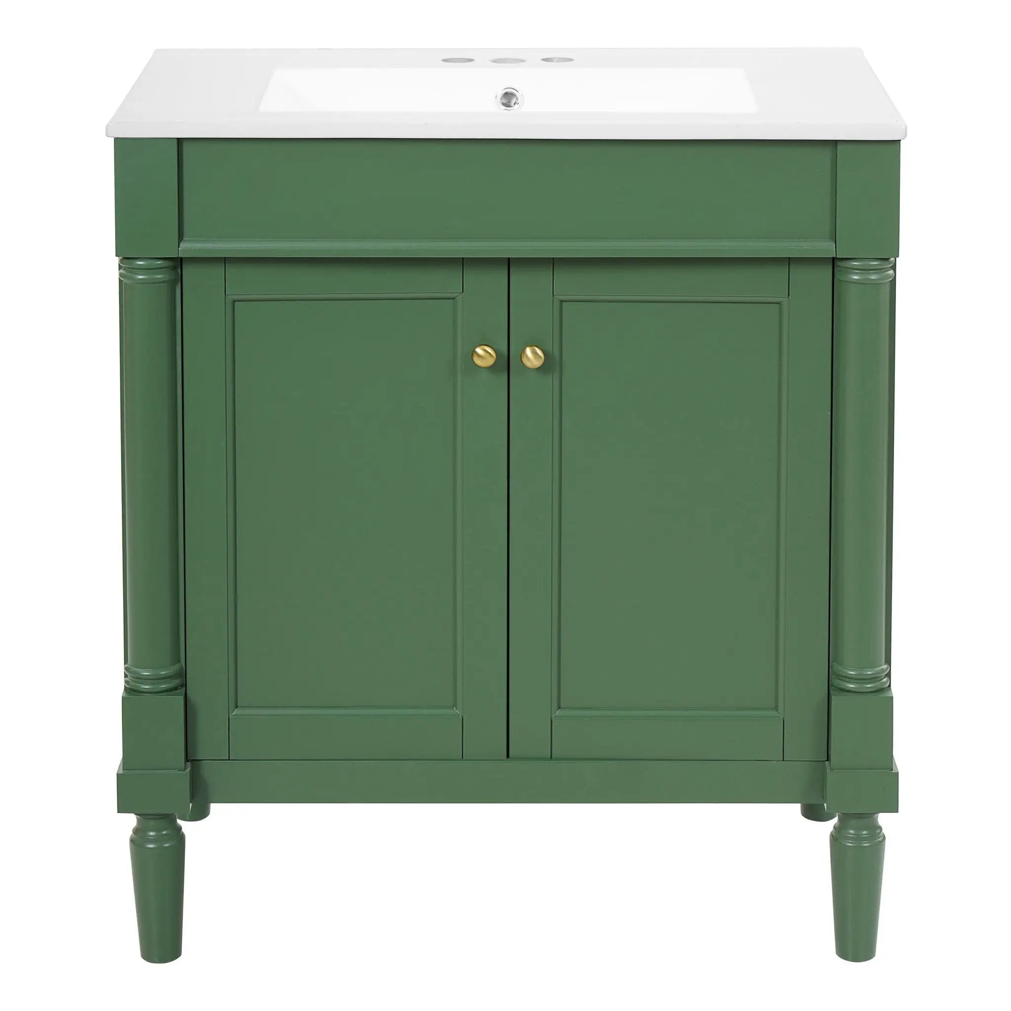 Bathroom Vanity Cabinet With Sink, Soft Close Doors, Storage Cabinet by Unique Piece Furniture
