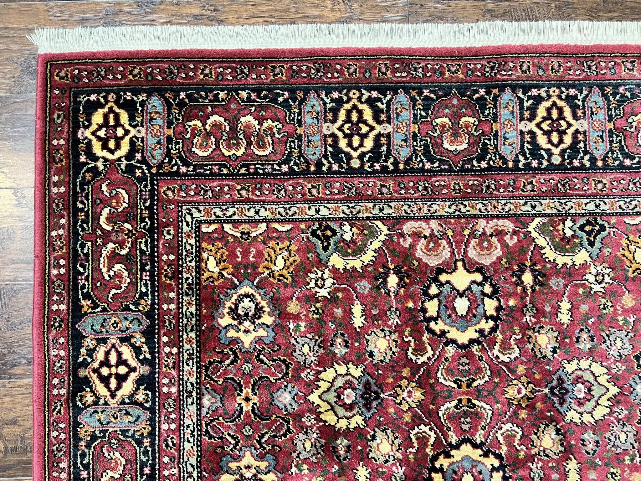 Karastan Rug 6x9, Williamsburg Herati #558, Wool Karastan Carpet, Vintage Karastan Persian Area Rug, Wool Pile by Jewel Rugs