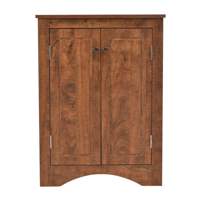 Triangle Bathroom Storage Cabinet With Adjustable Shelves, Freestanding Floor Cabinet For Home Kitchen by HouseOfZazla