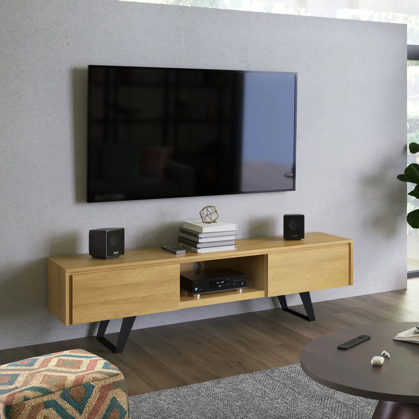 Lowry - Handcrafted TV Media Stand by HouseOfZazla