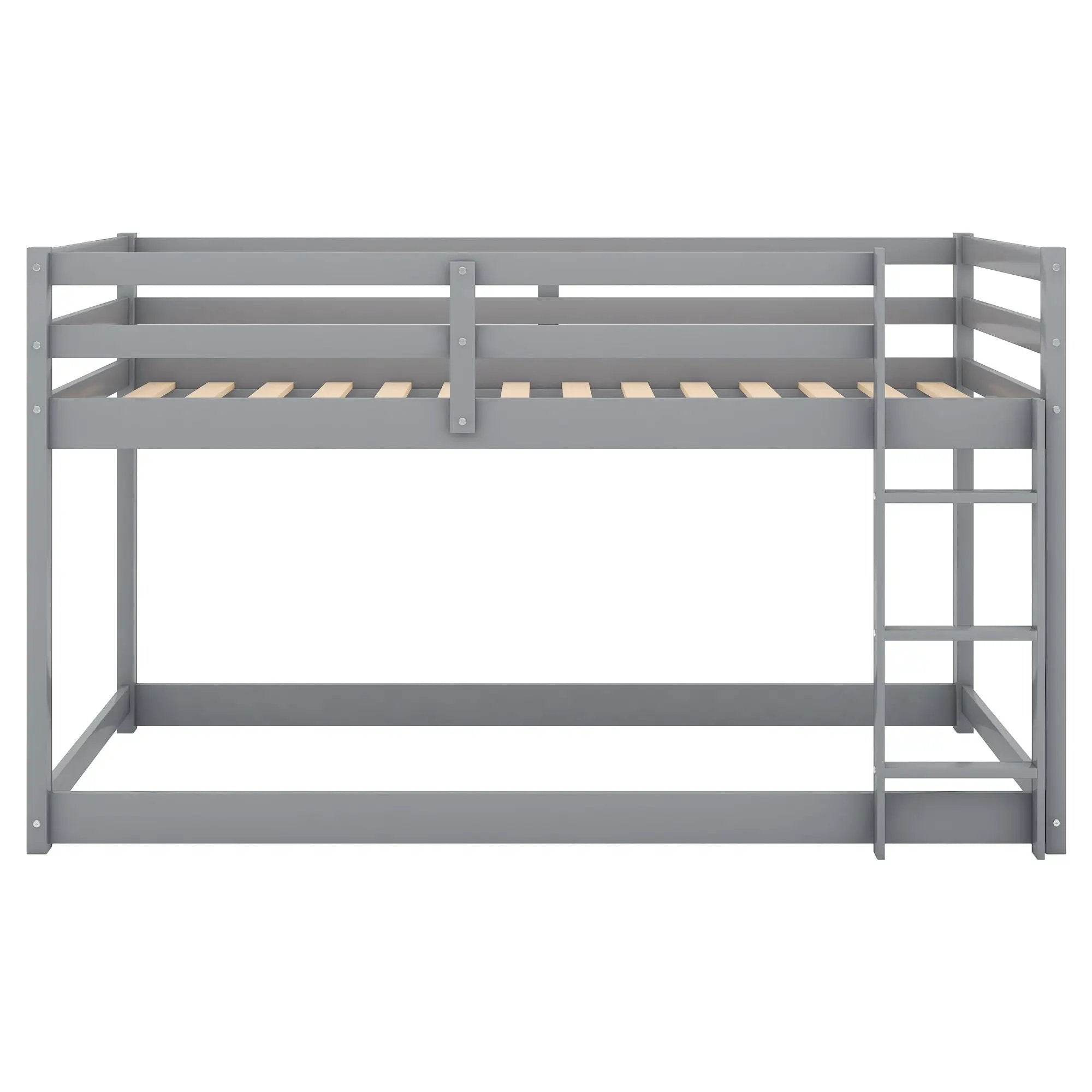 Floor Bunk Bed With Ladder