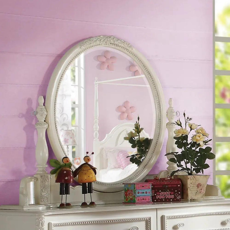 Dorothy - Mirror - Ivory by Unique Piece Furniture
