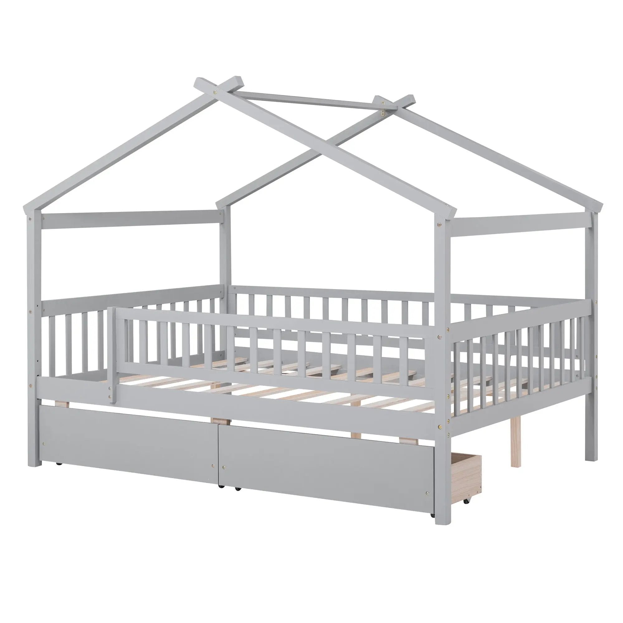 House Bed With 2 Drawers by HouseOfZazla