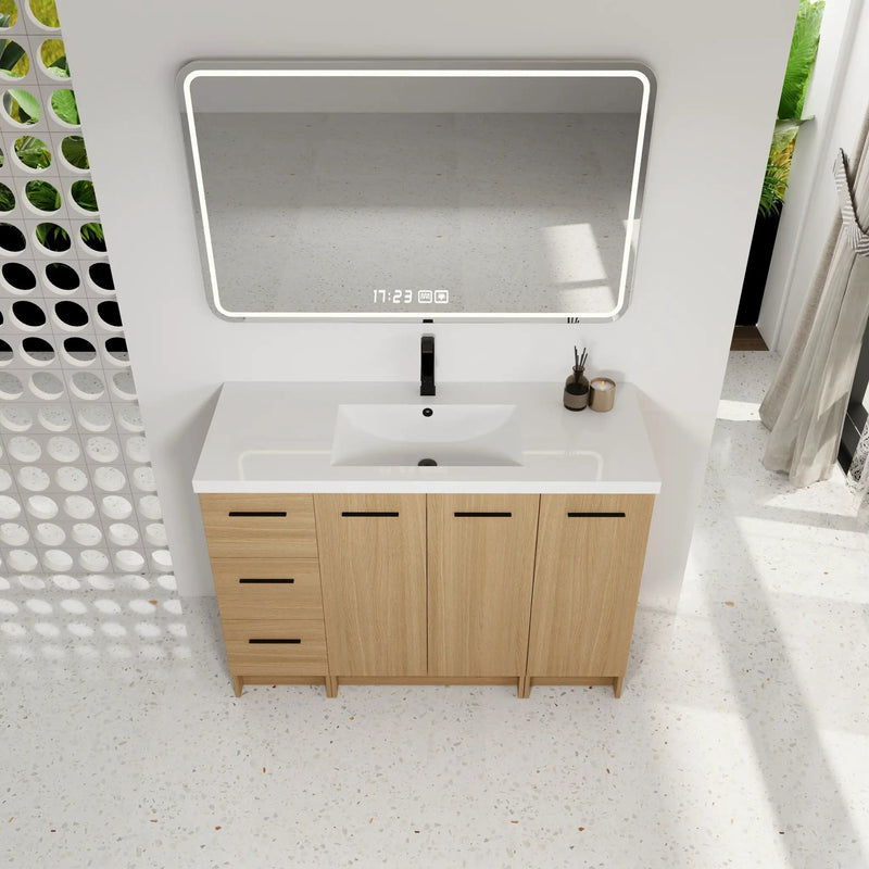 Floating Bathroom Vanity With Sink, Modular Cabinet by Unique Piece Furniture