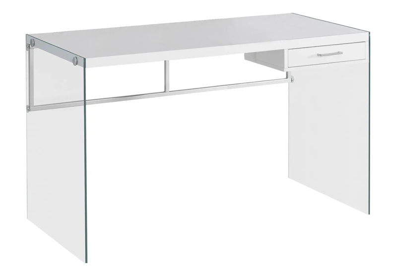 Contemporary Design Computer Desk For Home Office, Storage Drawers by Unique Piece Furniture