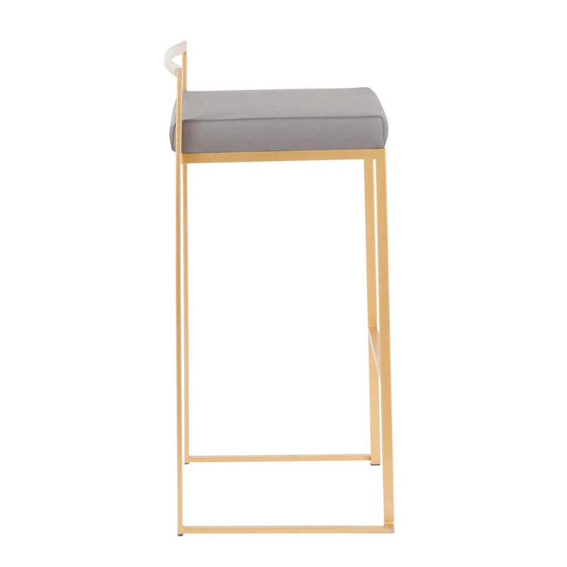 Fuji - Contemporary / Glam & Quality Construction Barstool by HouseOfZazla