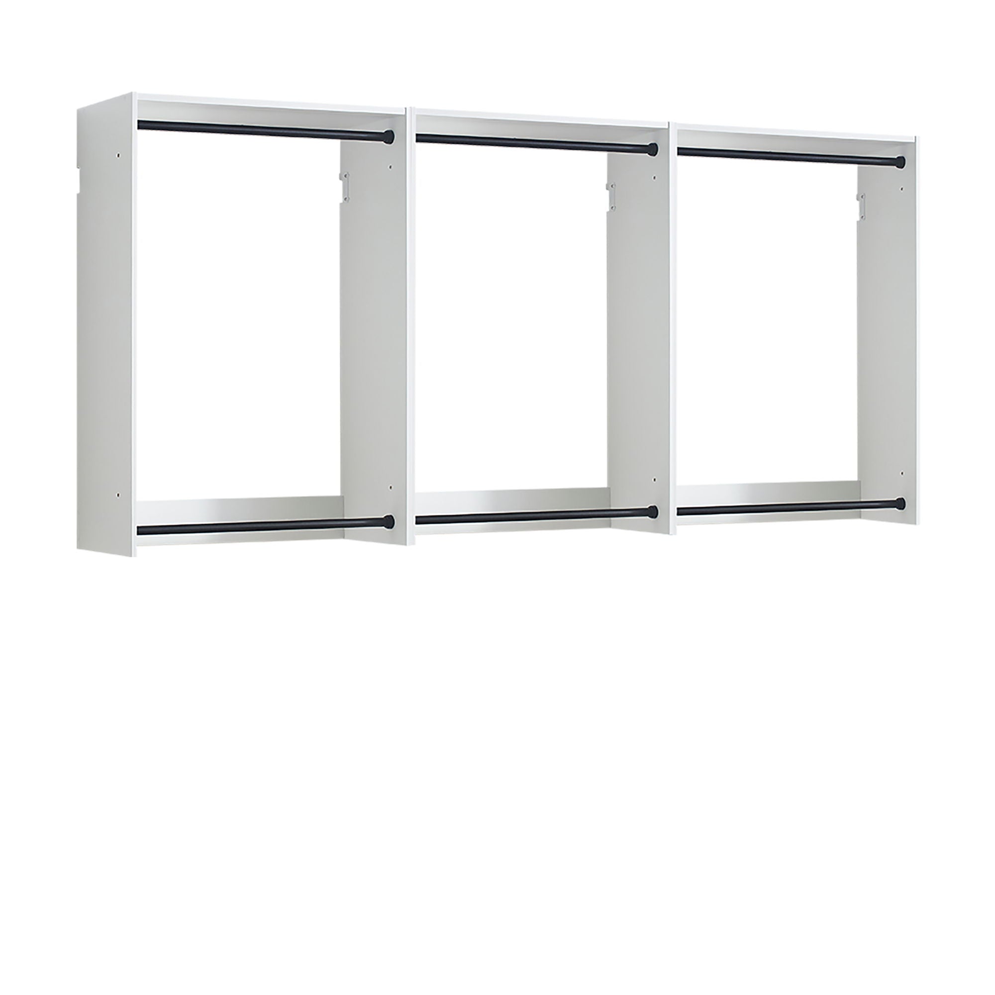Devi - Wall Mounted Wood Closet System, Modular Units by HouseOfZazla