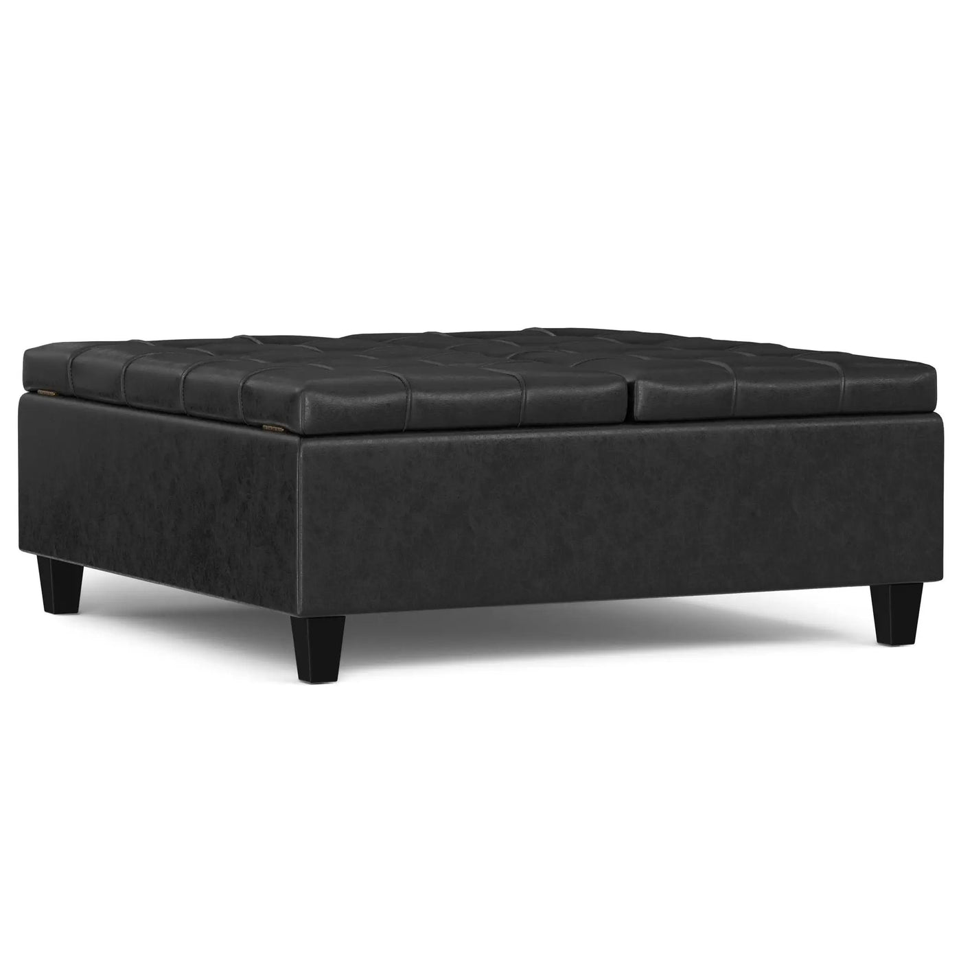 Harrison - Upholstered Coffee Table Storage Ottoman by Unique Piece Furniture