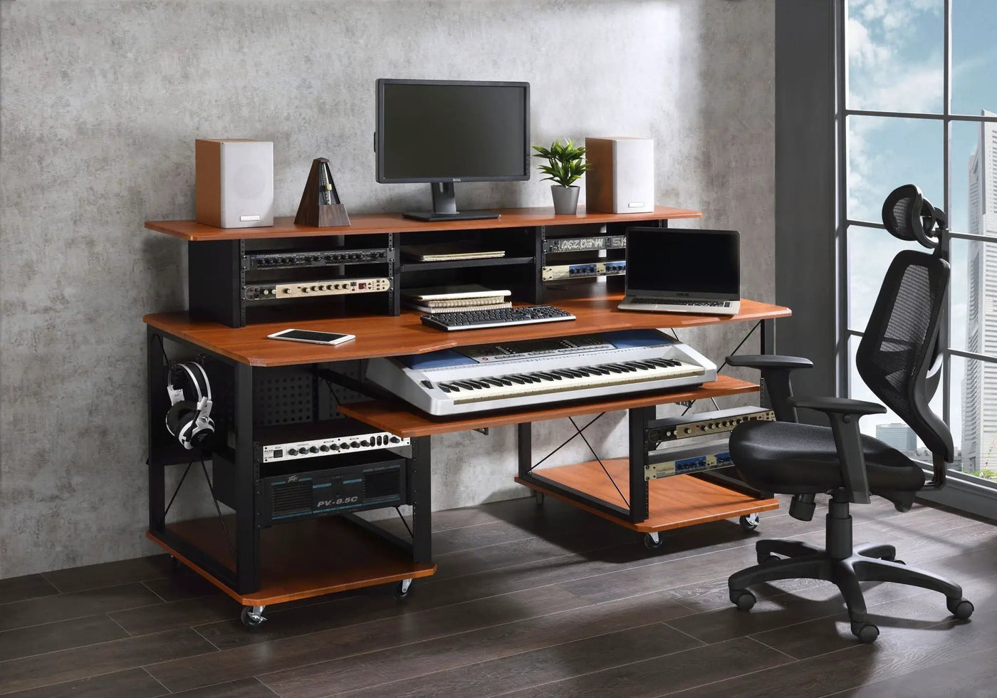 Megara Music Desk with Multiple Storage by HouseOfZazla