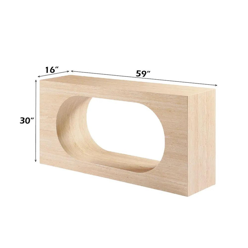 Inca - Console Table - Beige by Unique Piece Furniture