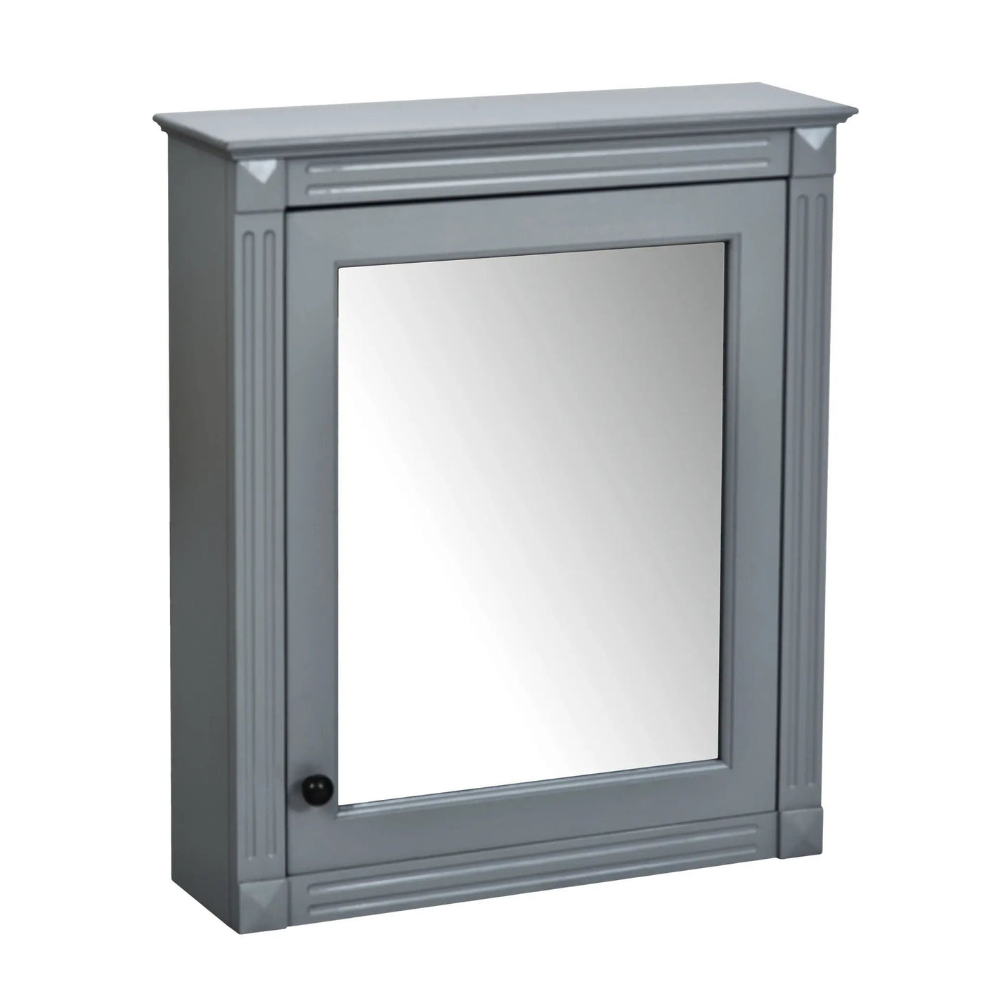 Wall Mounted Bathroom Storage Cabinet With Mirror, Medicine Cabinet With Height Adjustable Shelf by HouseOfZazla