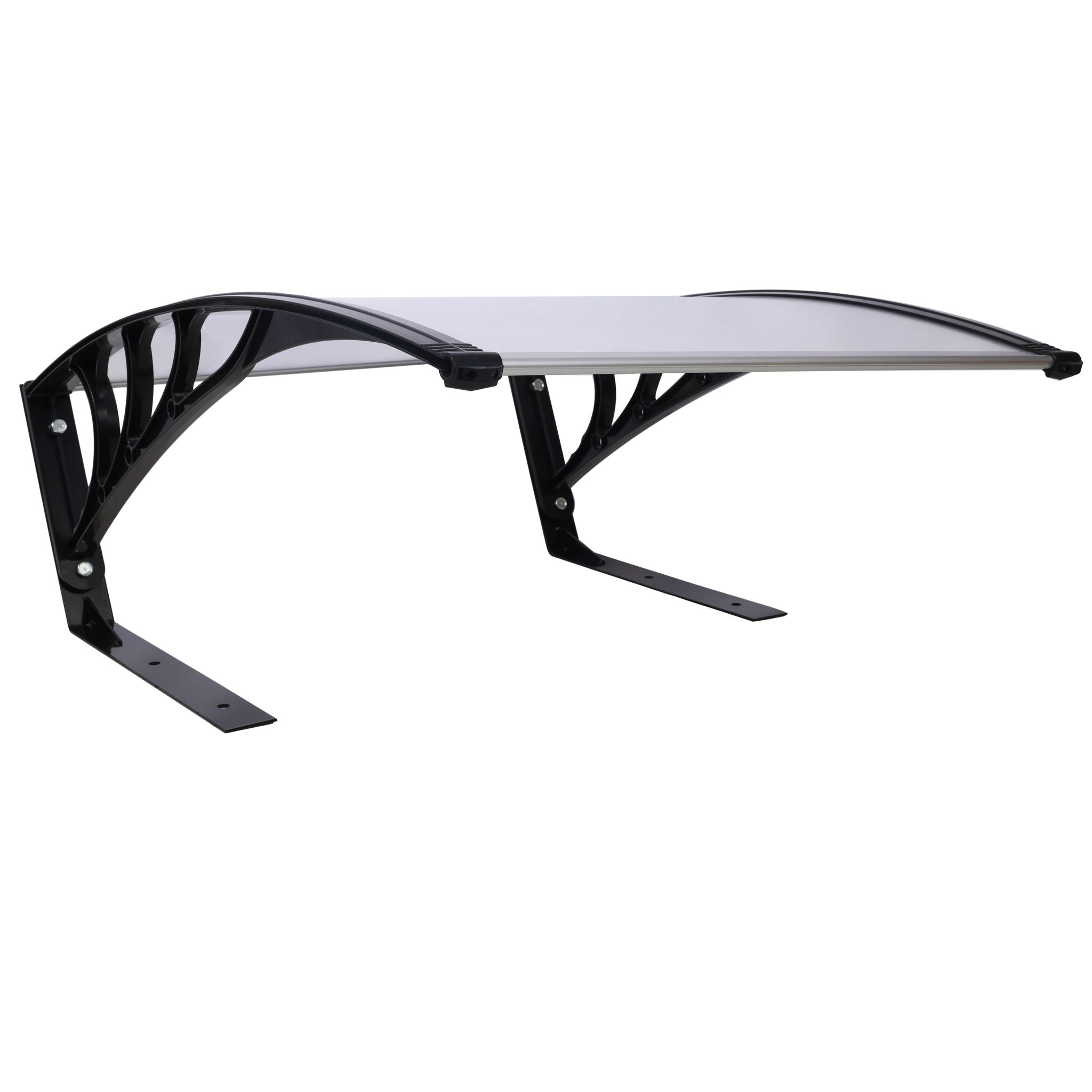 Weather Resistant Polycarbonate Canopy Outdoor Shade Cover For Robotic Lawn Mowers - Black by Unique Piece Furniture