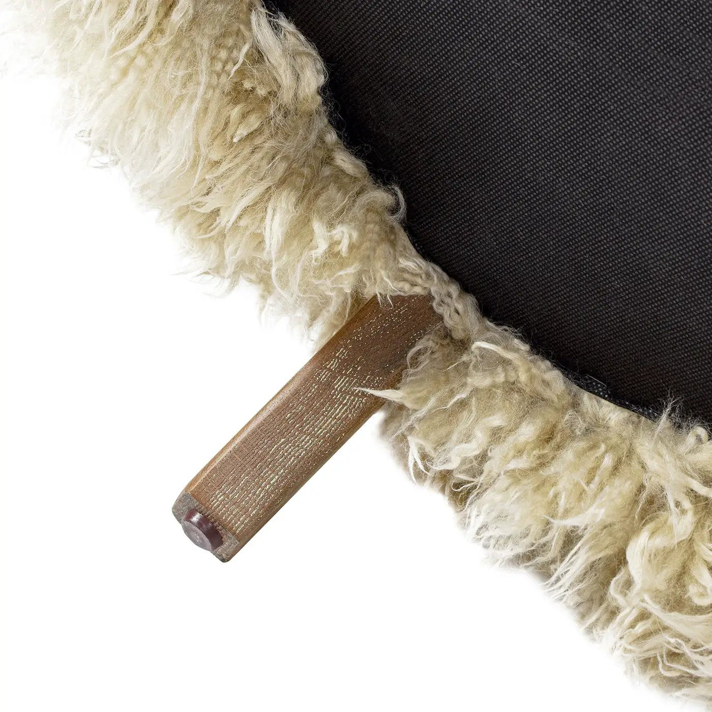 Enchante - New Zealand Sheepskin Accent Arm Chair - Taupe / Natural by Unique Piece Furniture