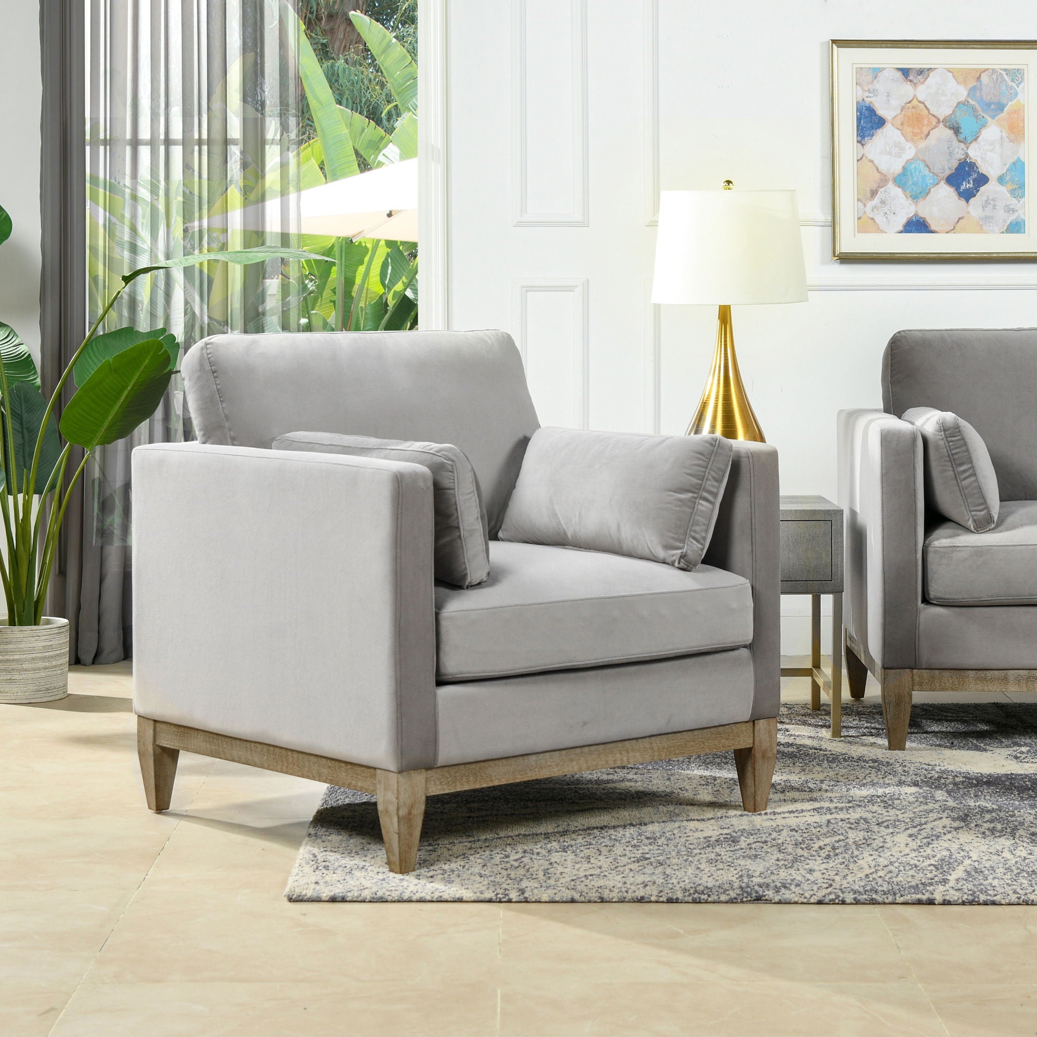 Knox - Modern Farmhouse Arm Chair by HouseOfZazla