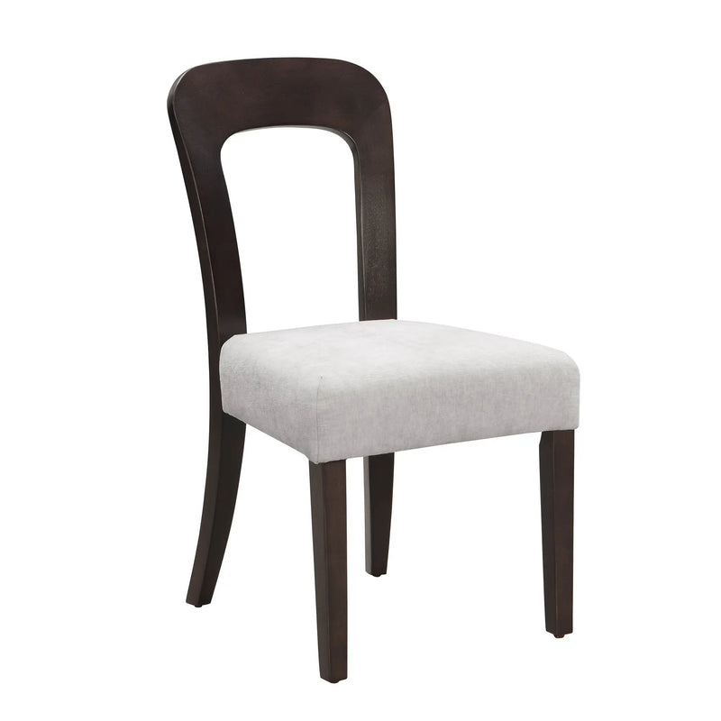 Dining Chairs Set of 2, Upholstered Kitchen Side Chairs by HouseOfZazla