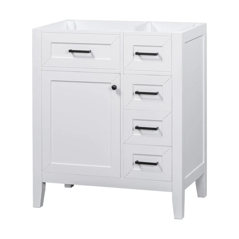 30" Bathroom Vanity Cabinet Base Without Sink by HouseOfZazla