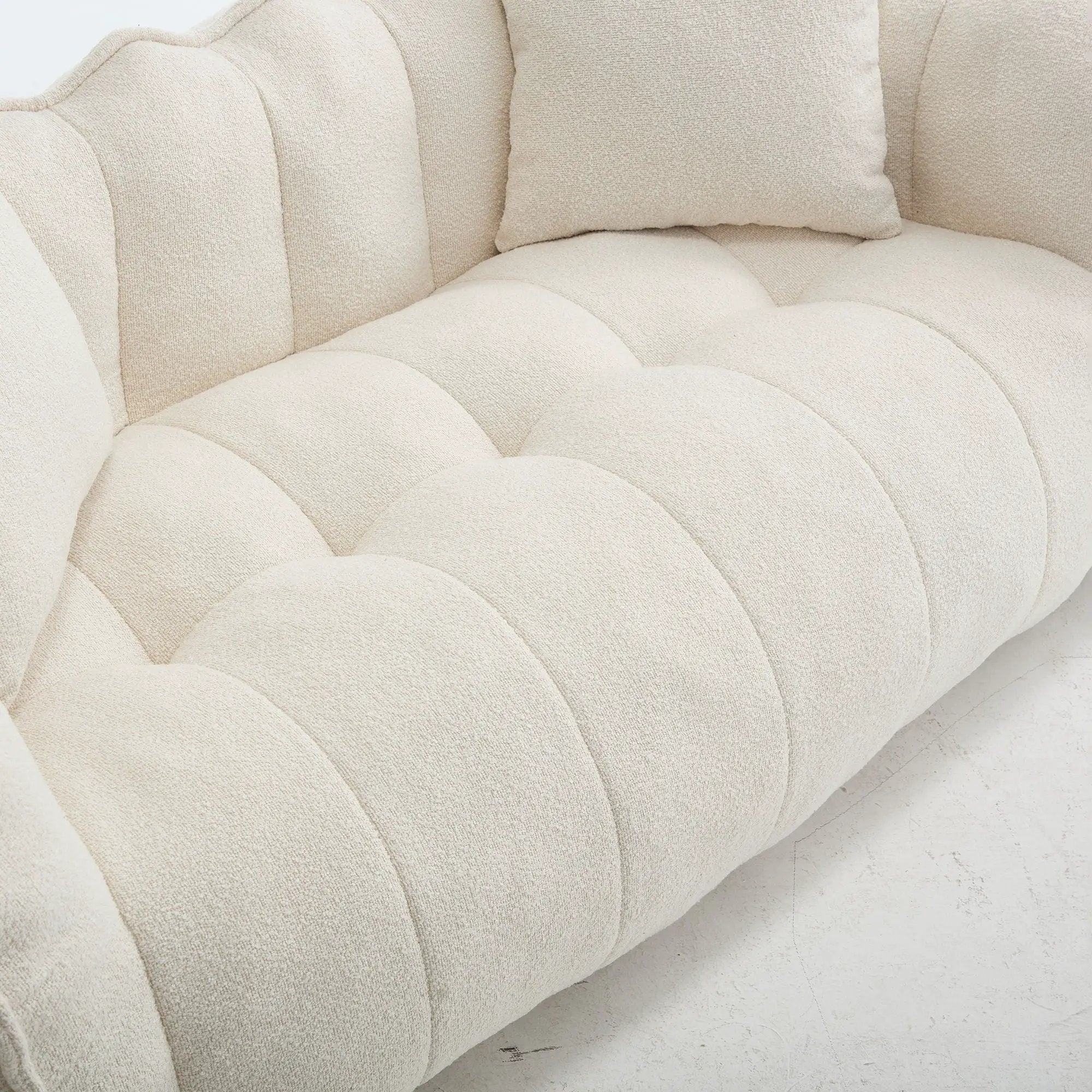 Cozy Beanbag Chair With High Resilience Foam Core For 2 by HouseOfZazla