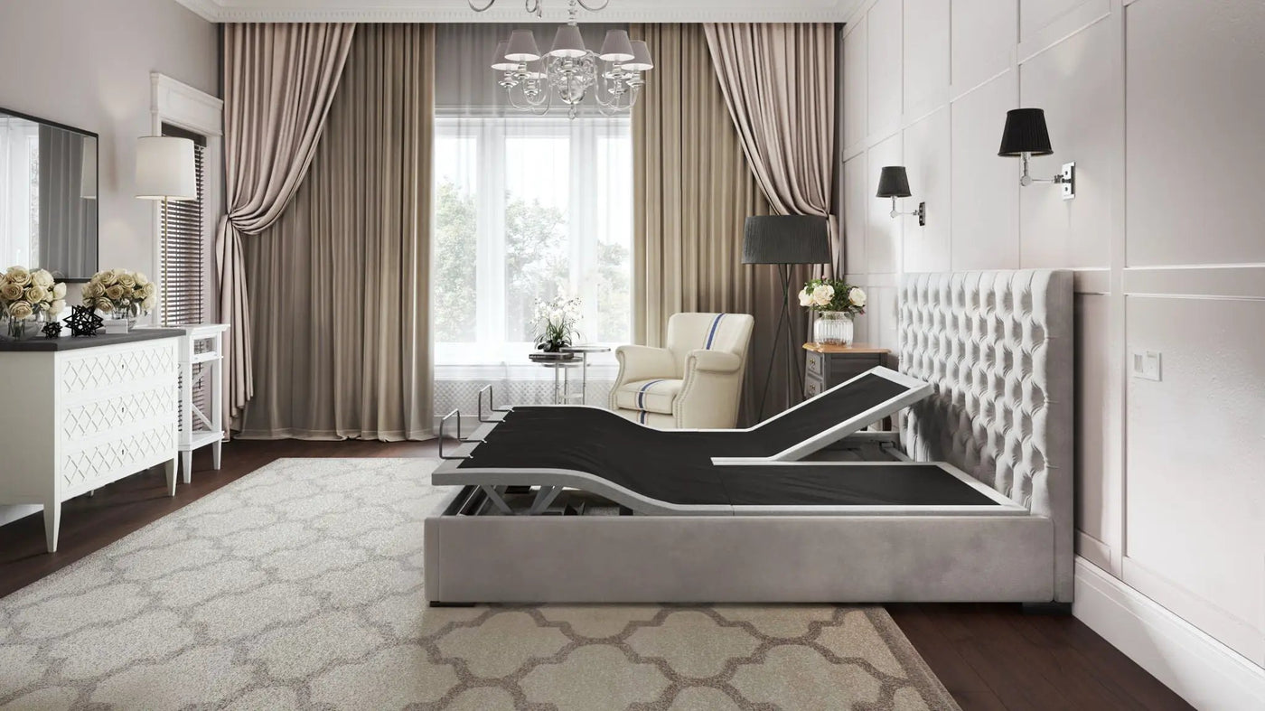Btx5 - Flex Head Adjustable Bed Base With Head And Foot Position Adjustment by HouseOfZazla