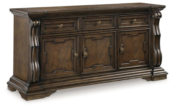 Maylee - Buffet de salle à manger - Marron foncé
