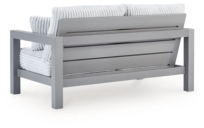 Hurley Park - Loveseat With Cushion - Gray by Unique Piece Furniture