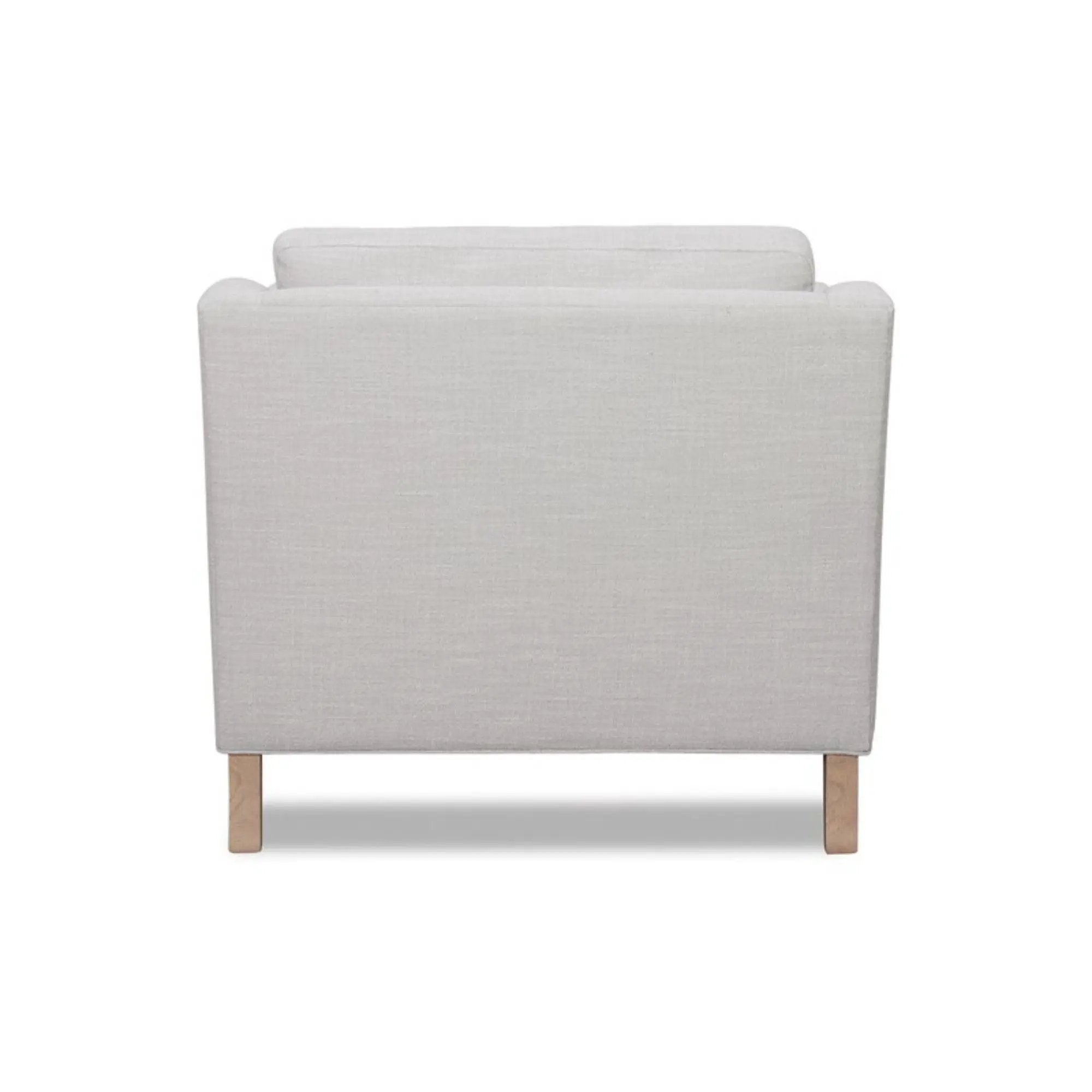 Chair With High Track Arms - Beige by Unique Piece Furniture