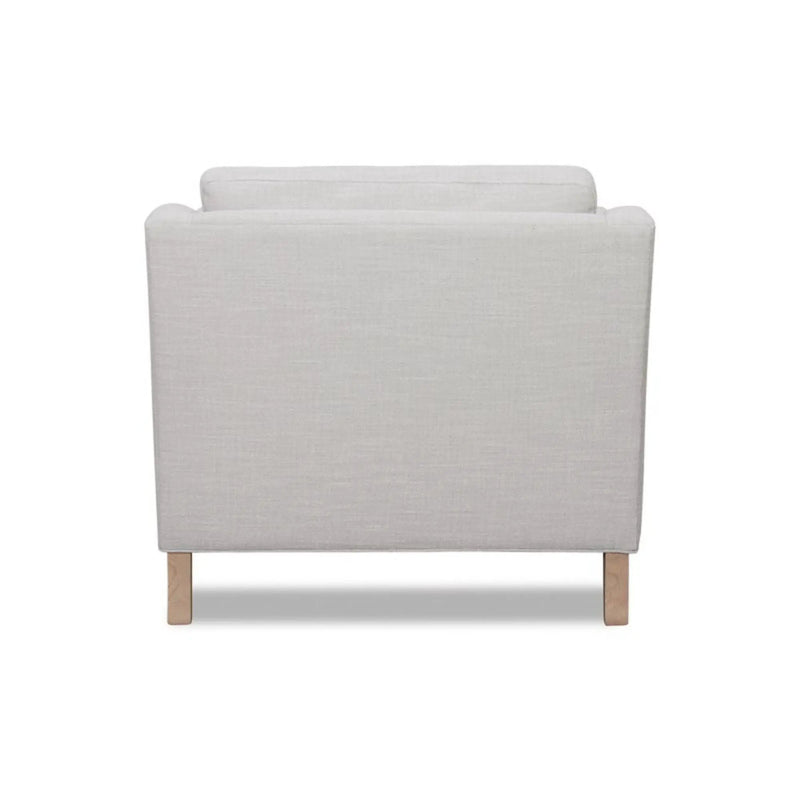 Chair With High Track Arms - Beige by Unique Piece Furniture