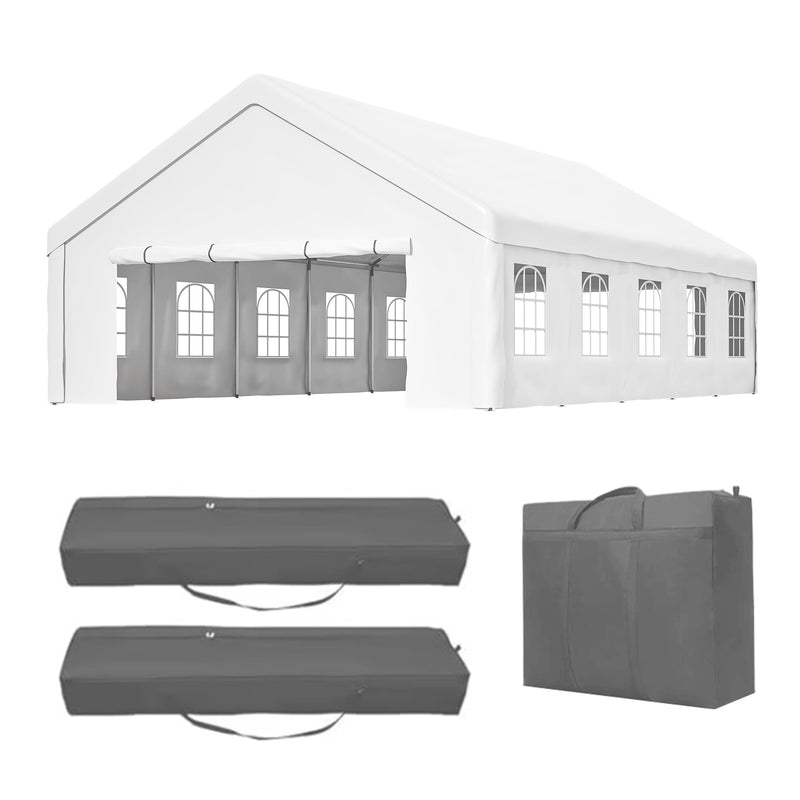 20x32 FT Party Tent with Removable Sidewalls & Storage Bags by HouseOfZazla