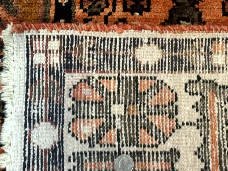 Persian Bakhtiari Tribal Rug 7x10, Panel Design, Semi Antique by Jewel Rugs