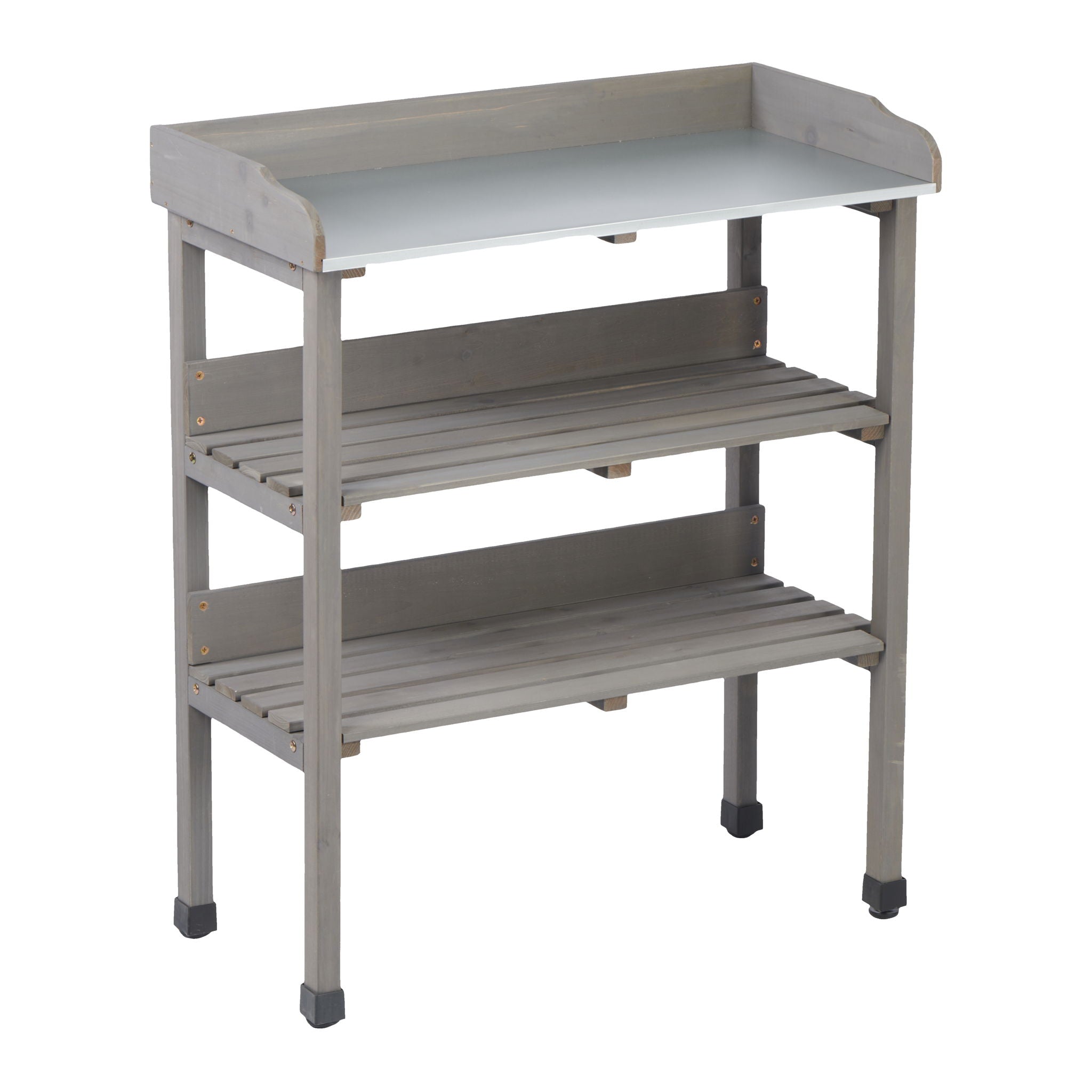 Outdoor Potting Table, 3 Tier Workbench by HouseOfZazla