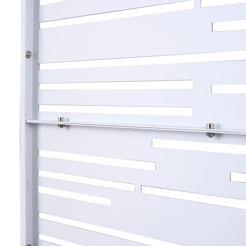 Outdoor & Indoor Freestanding Metal Privacy Screen by HouseOfZazla
