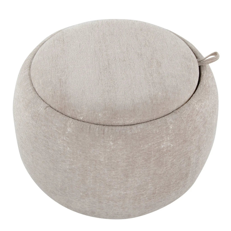 Tray - Pouf Contemporary Ottoman by Unique Piece Furniture