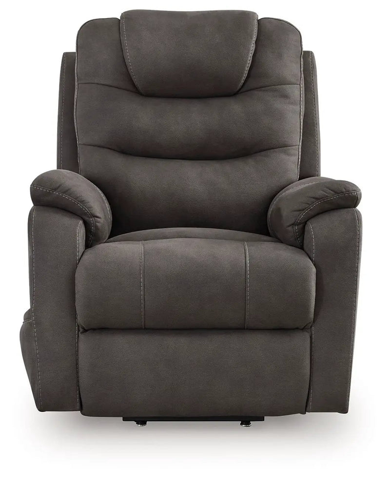 Snowfield - Power Lift Recliner - Gunmetal by Unique Piece Furniture