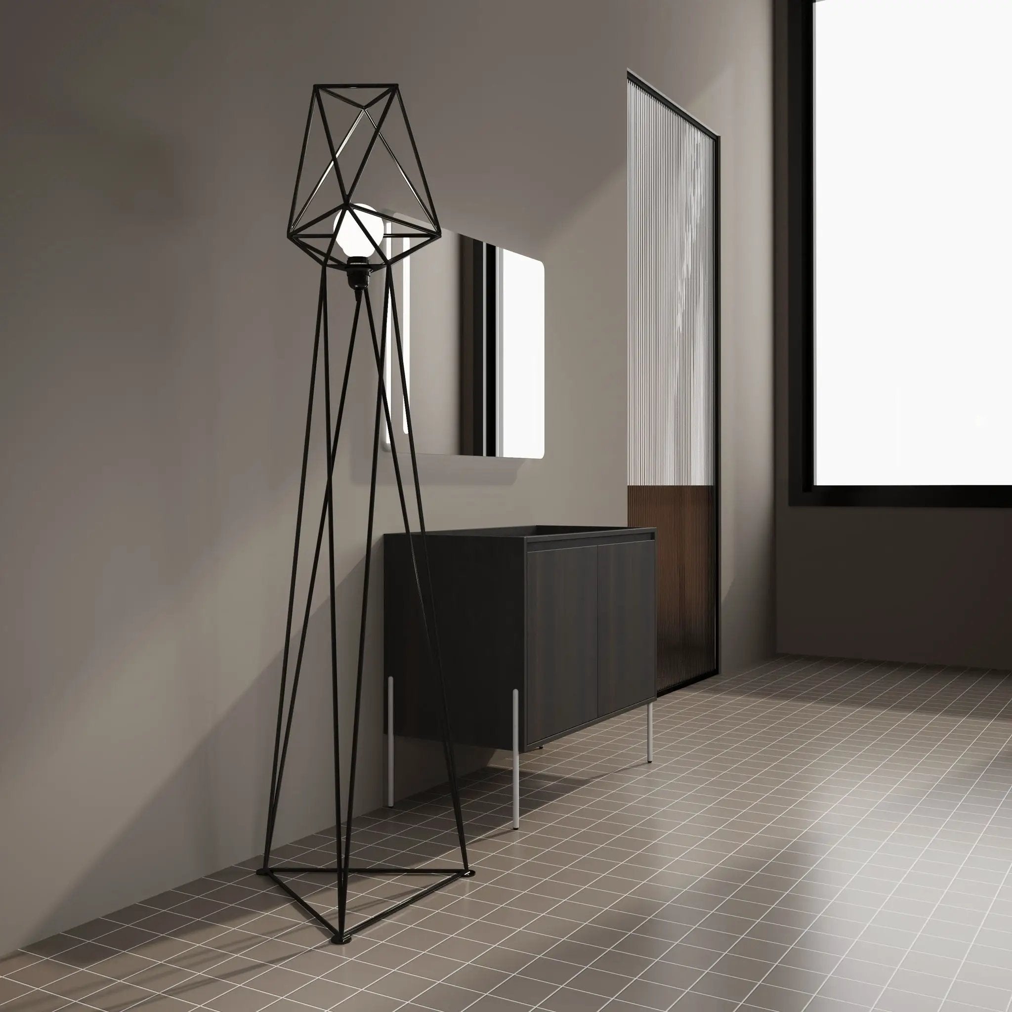 Freestanding Bathroom Vanity & Soft Close Cabinet Doors by Unique Piece Furniture