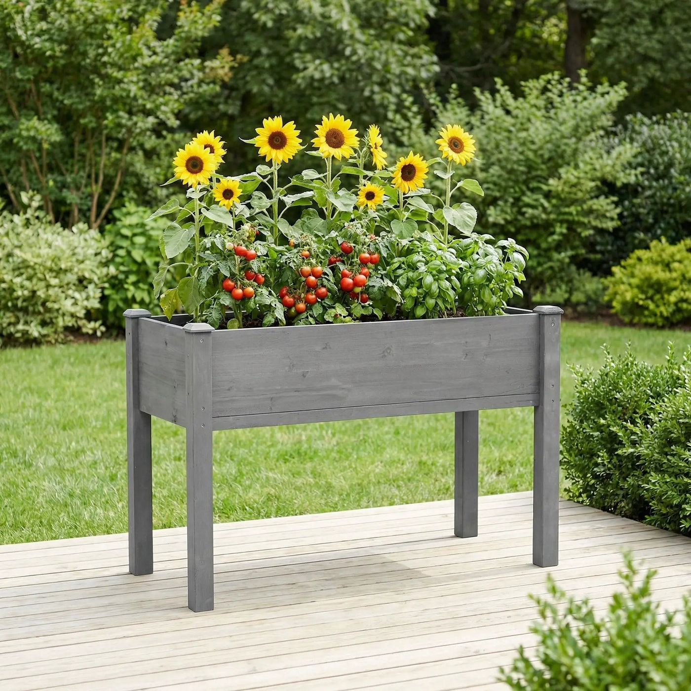 Elevated Raised Garden Bed For Outdoor by HouseOfZazla