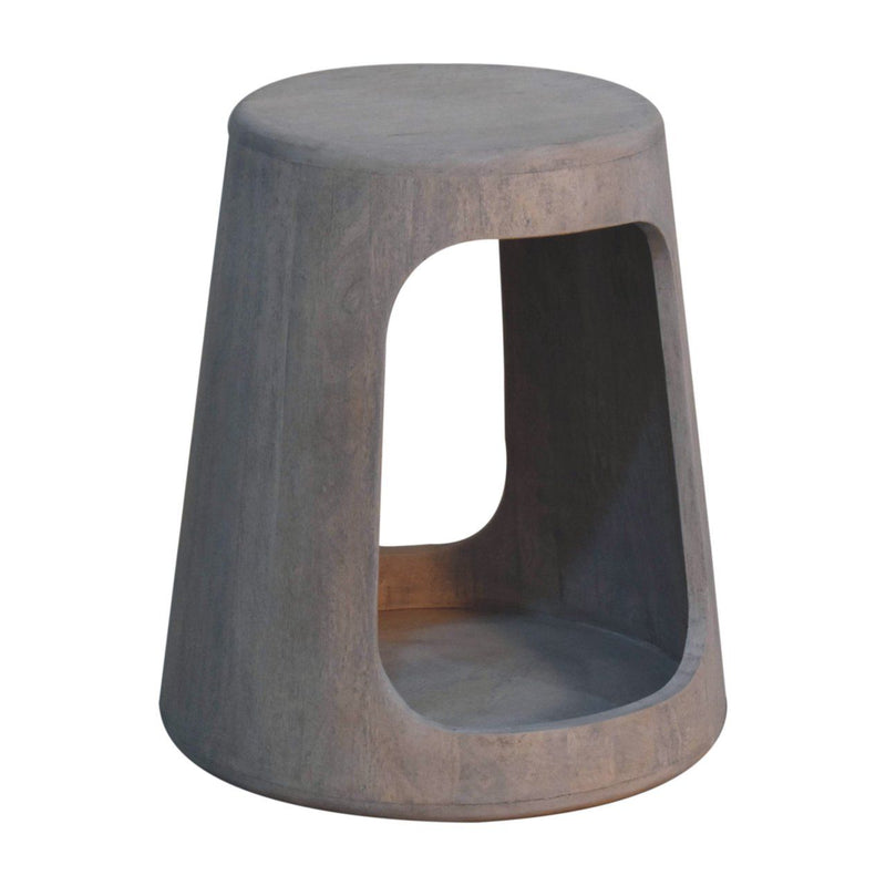 Open Side Table - Gray Ash by HouseOfZazla