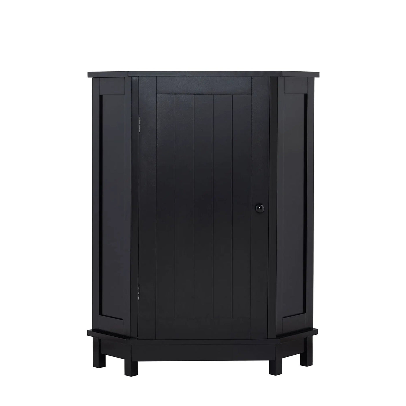 Bathroom Cabinet Triangle Corner Storage Cabinet With Adjustable Shelf Modern Style by HouseOfZazla