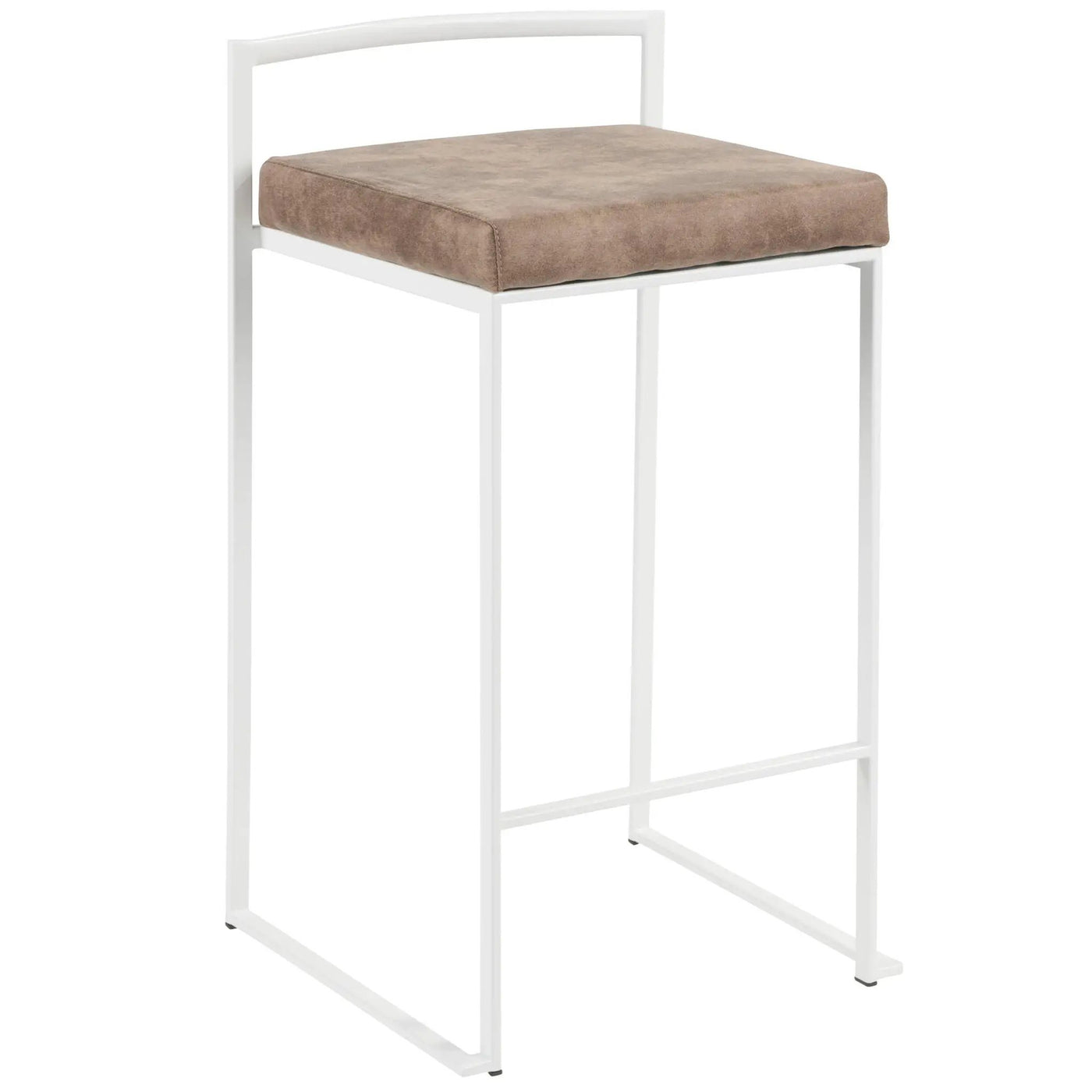 Fuji - Simple Elegance, Contemporary Stackable Counter Stool by HouseOfZazla