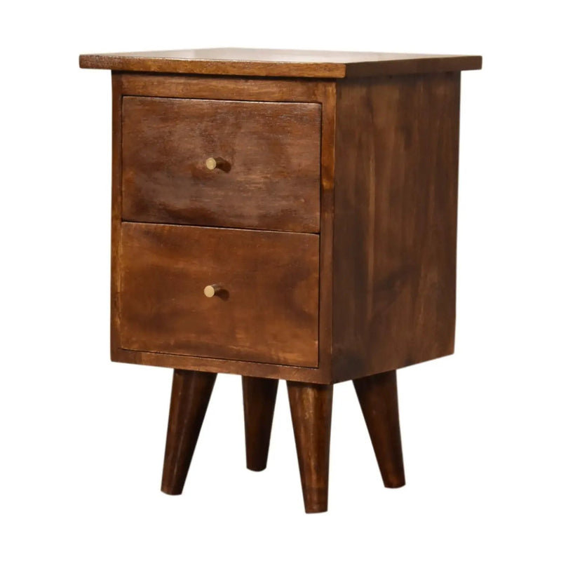 Bedside Table - Chestnut by HouseOfZazla