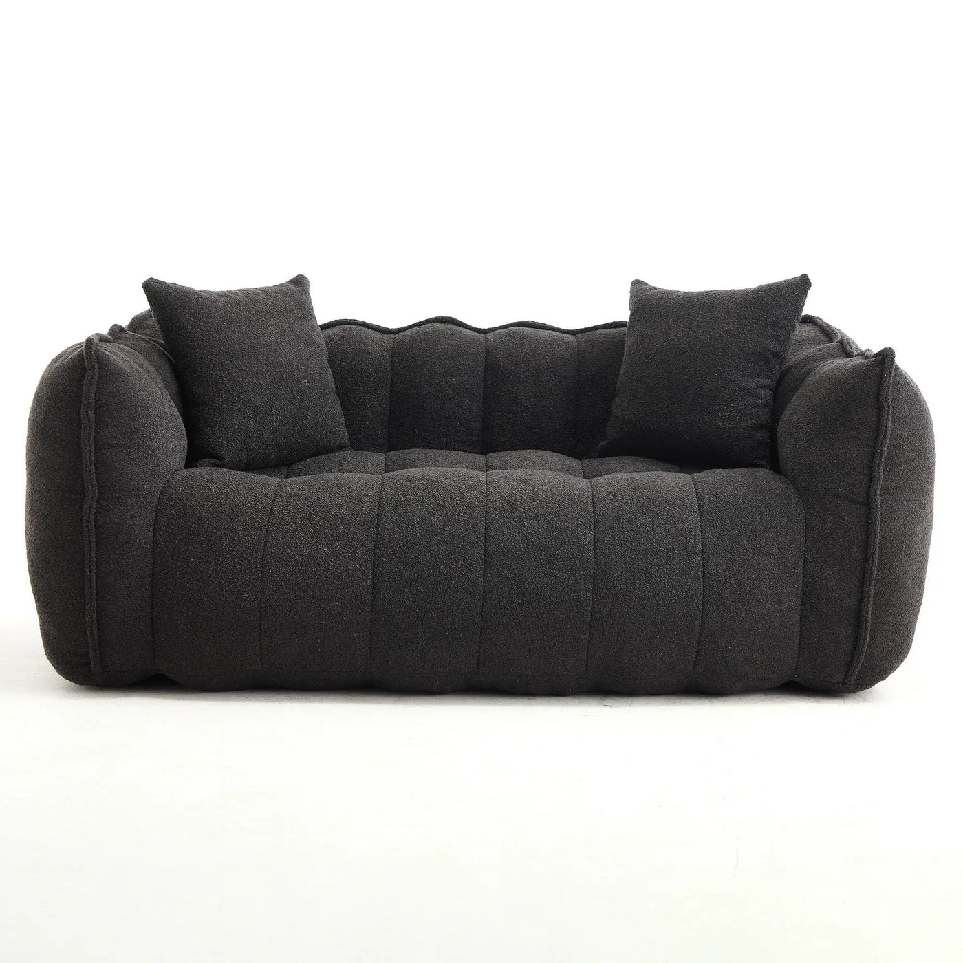 Cozy Beanbag Chair With High Resilience Foam Core For 2 by Unique Piece Furniture