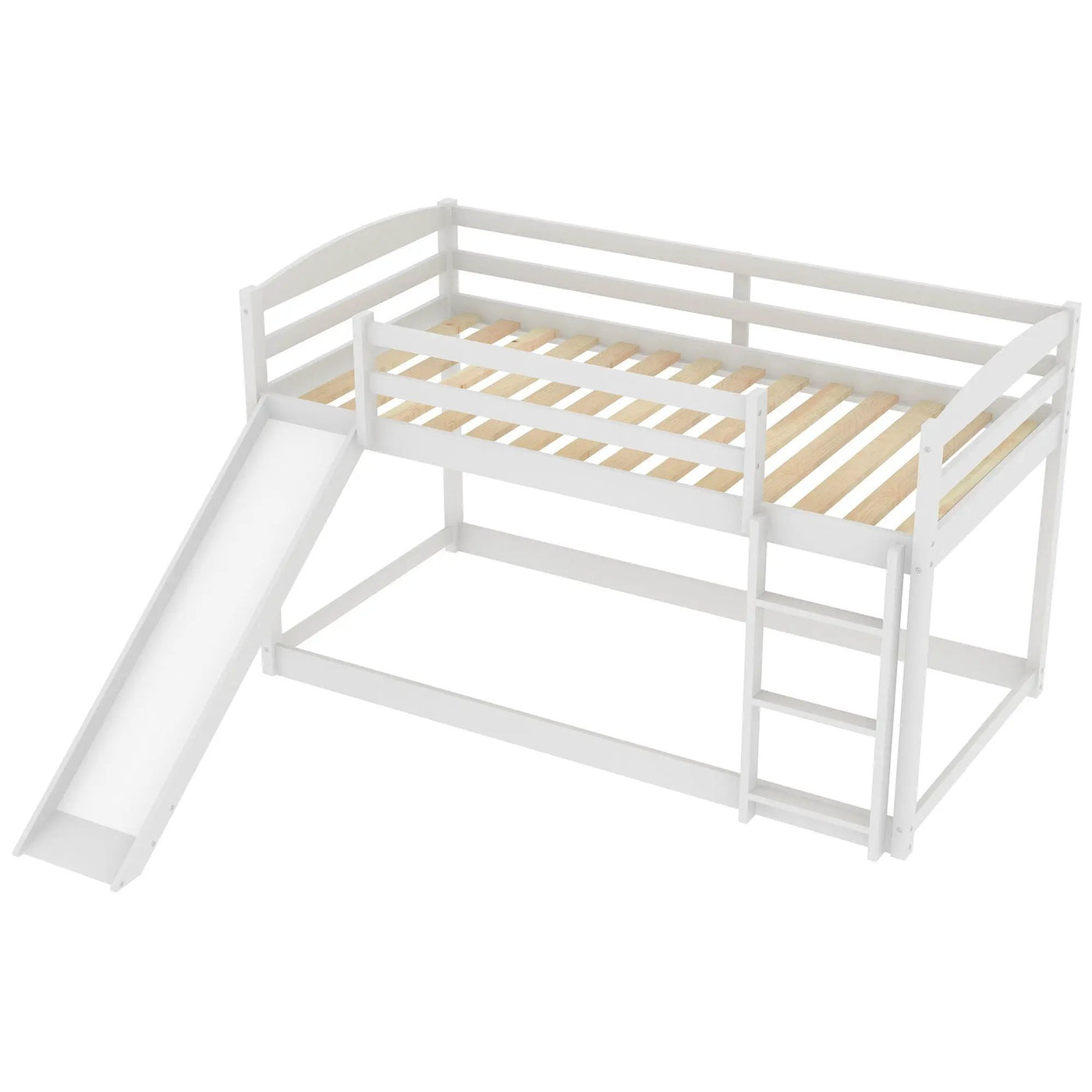 Durable Bunk Bed With Convertible Slide And Ladder by HouseOfZazla