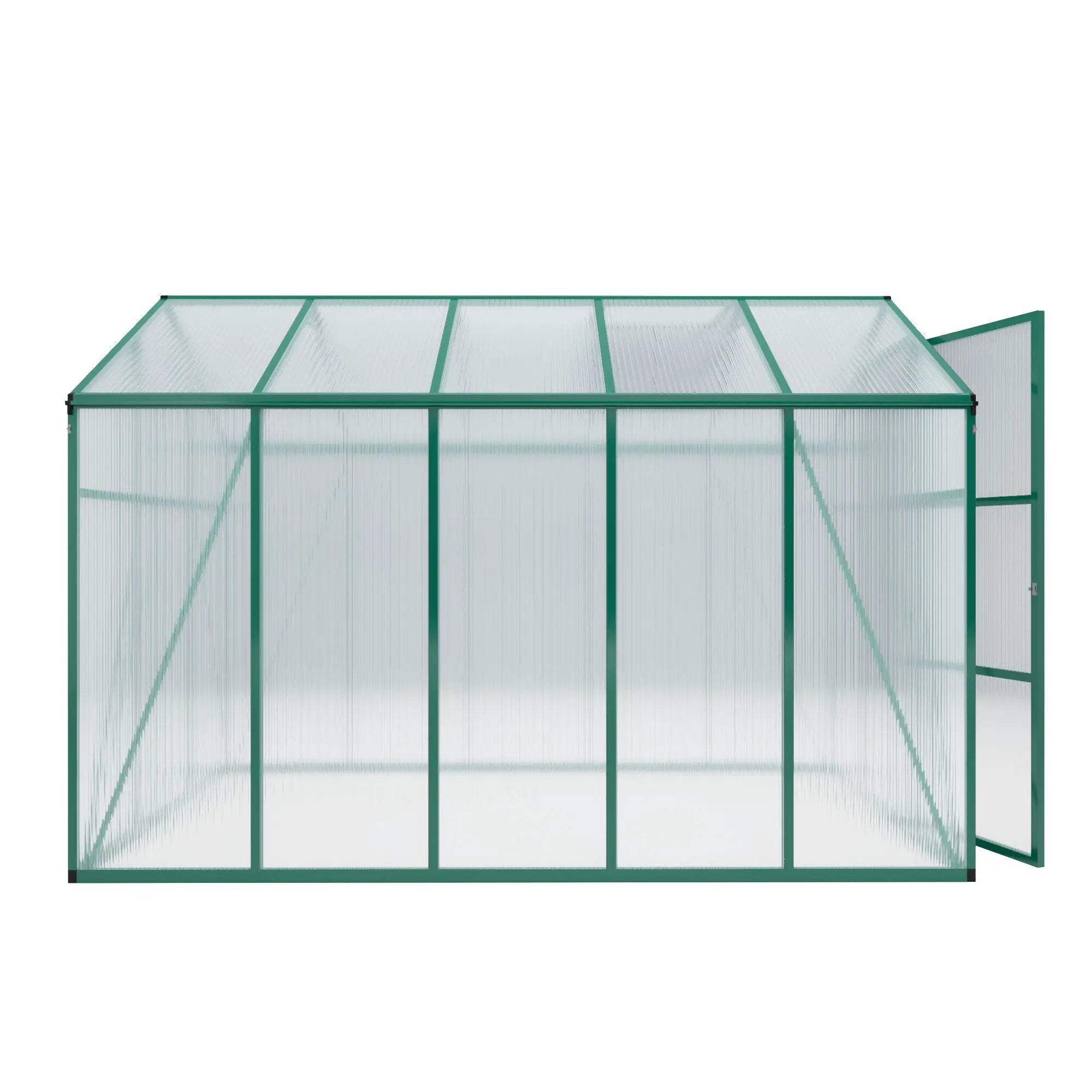 Polycarbonate Walk-In house, Raised Base For Outdoor In All Season by HouseOfZazla