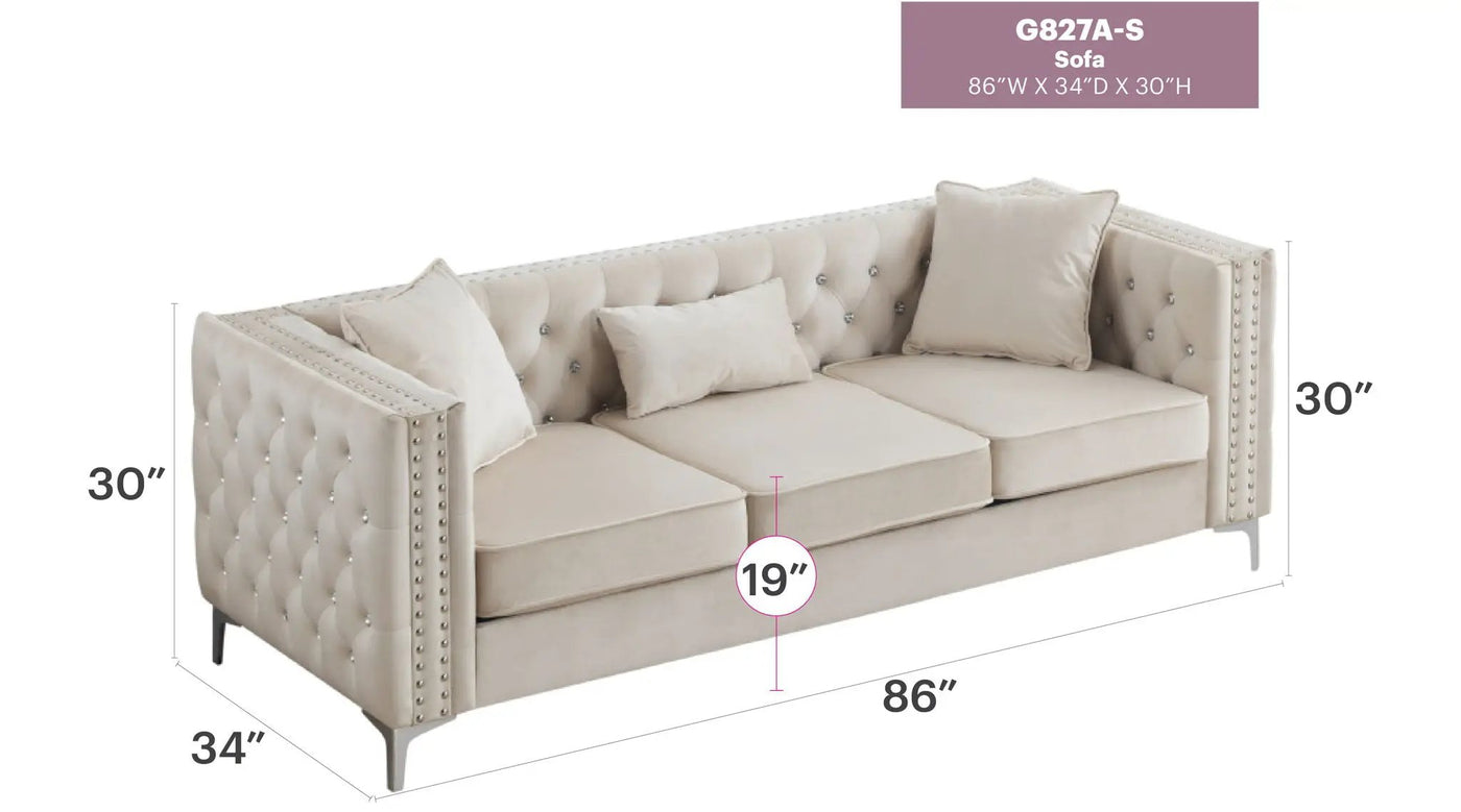 Paige - Sofa by Unique Piece Furniture